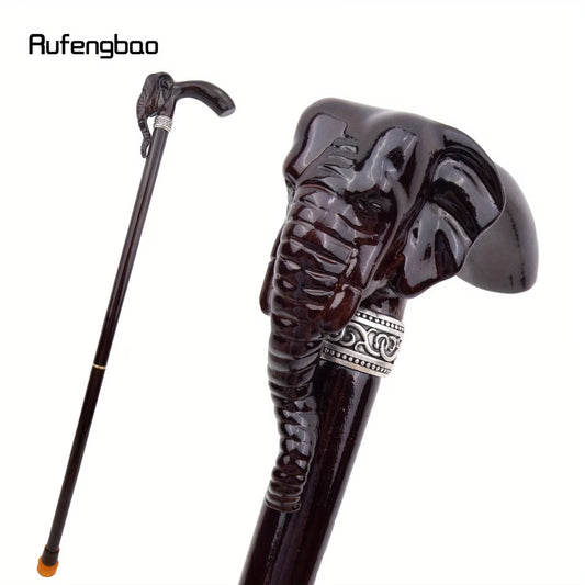 Luxe Handgesneden Wandelstok "Olifant"