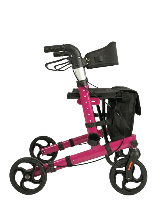 Rollator Basic - Roze