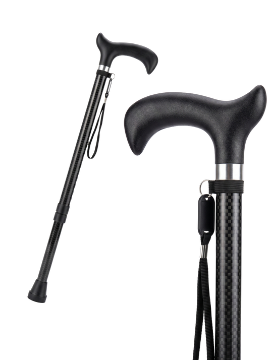Carbon Wandelstok - Ultra Lichtgewicht, Verstelbaar & Ergonomisch Design