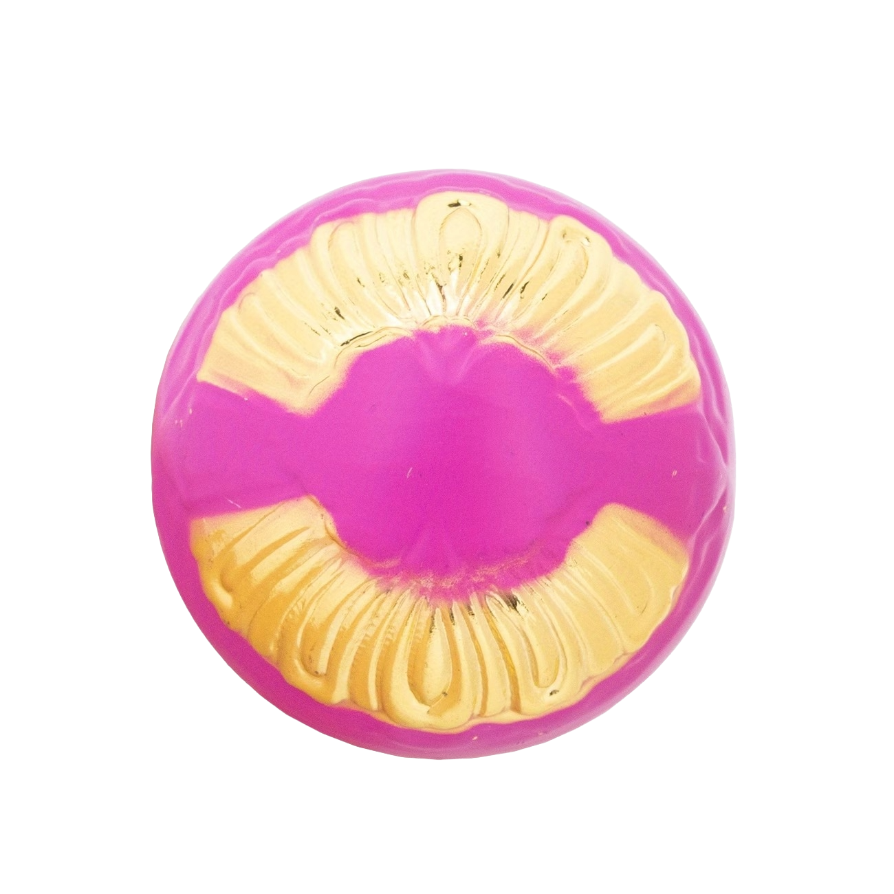 De "Roze Vorstin" – Elegante Wandelstok in Goud & Roze