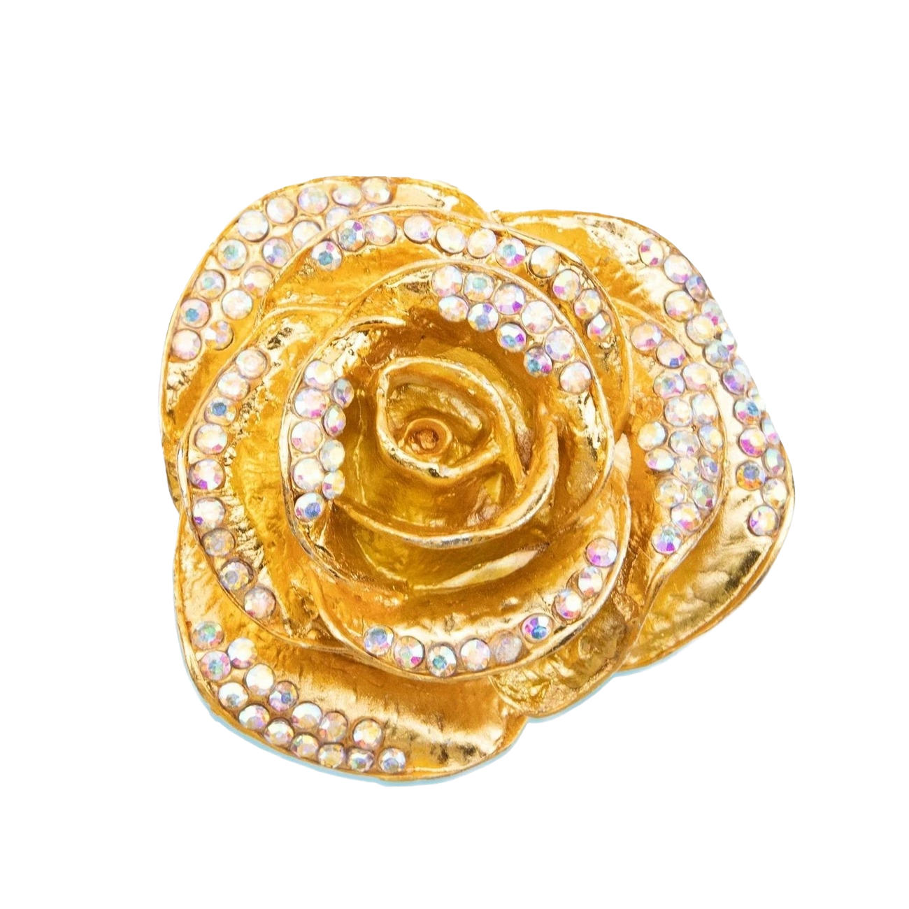 Exclusieve Sierwandelstok "Gouden Roos"