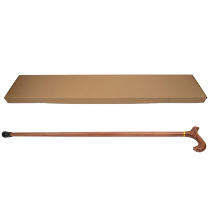 Elegante Houten Sierwandelstok "Classic Amber"