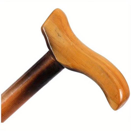 Authentieke Houten Wandelstok "De Wandelaar"